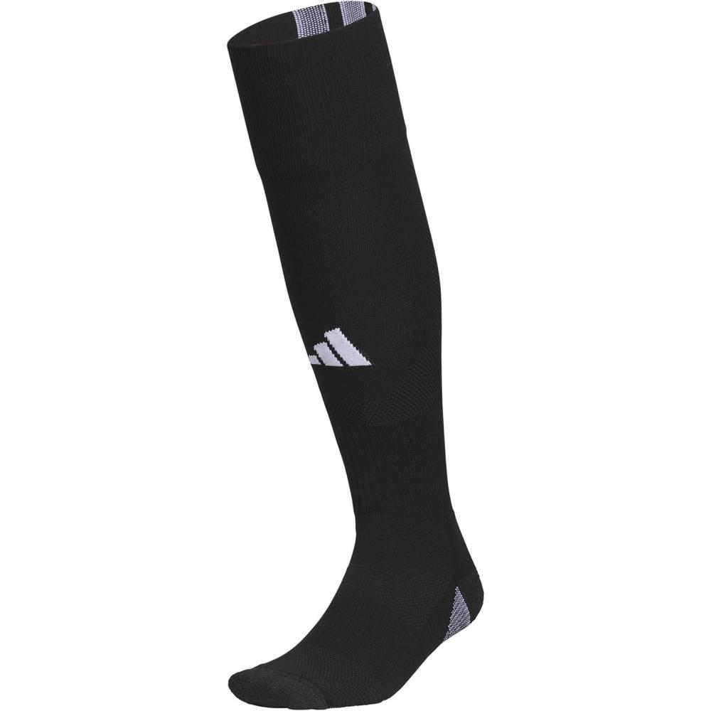 image:imageAdidas Unisex Team Speed Soccer Socks or Calf Sleeves 1 Pair OverTheCalf5BlackWhite