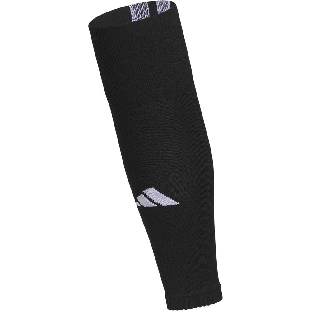 image:imageAdidas Unisex Team Speed Soccer Socks or Calf Sleeves 1 Pair OverTheCalfBlackWhite
