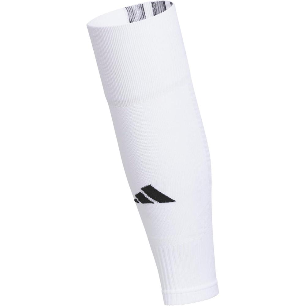 image:imageAdidas Unisex Team Speed Soccer Socks or Calf Sleeves 1 Pair OverTheCalfWhiteBlack