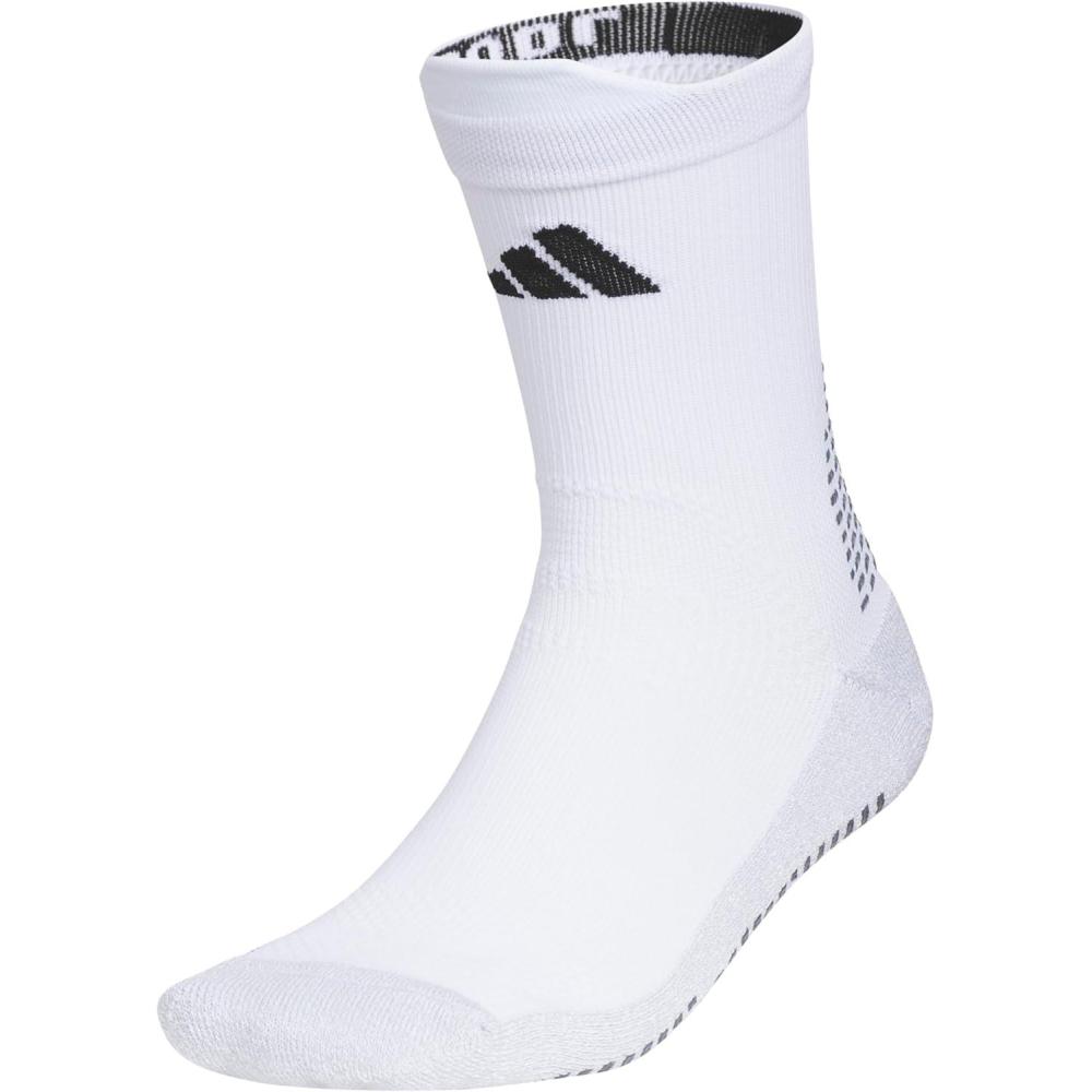 image:imageadidas Unisex 5Star Sports Crew Socks 1 Pair Multisport Grip or RegularWhiteBlack