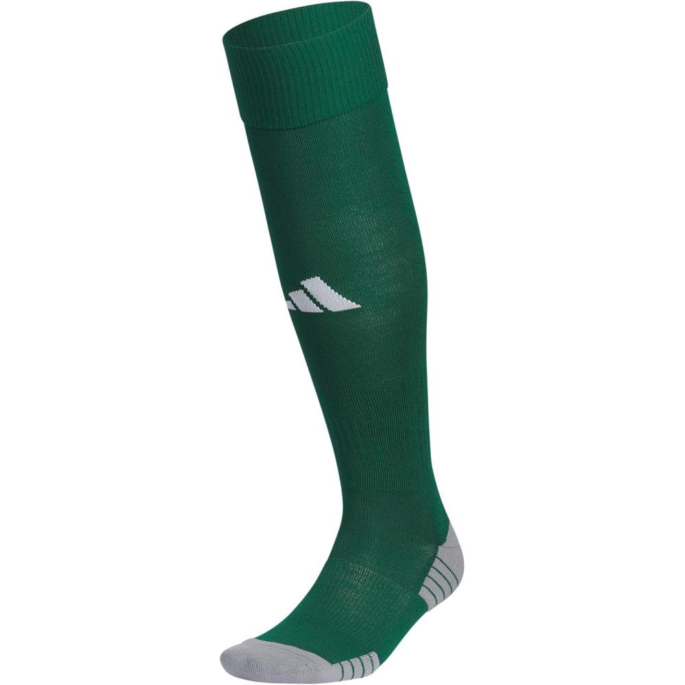 image:imageadidas Unisex Team Speed Soccer Socks Or Calf Sleeves 1 Pair OverthecalfDark GreenWhite20