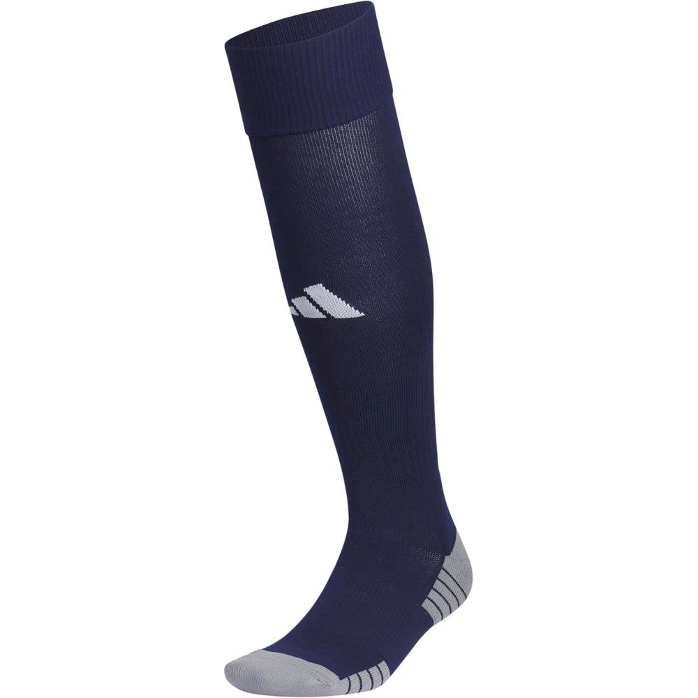 image:imageadidas Unisex Team Speed Soccer Socks Or Calf Sleeves 1 Pair OverthecalfNavy BlueWhite20