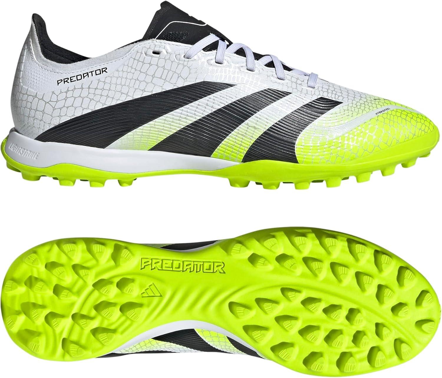 image:imageAdidas Unisex League TurfWhiteBlackLucid Lemon