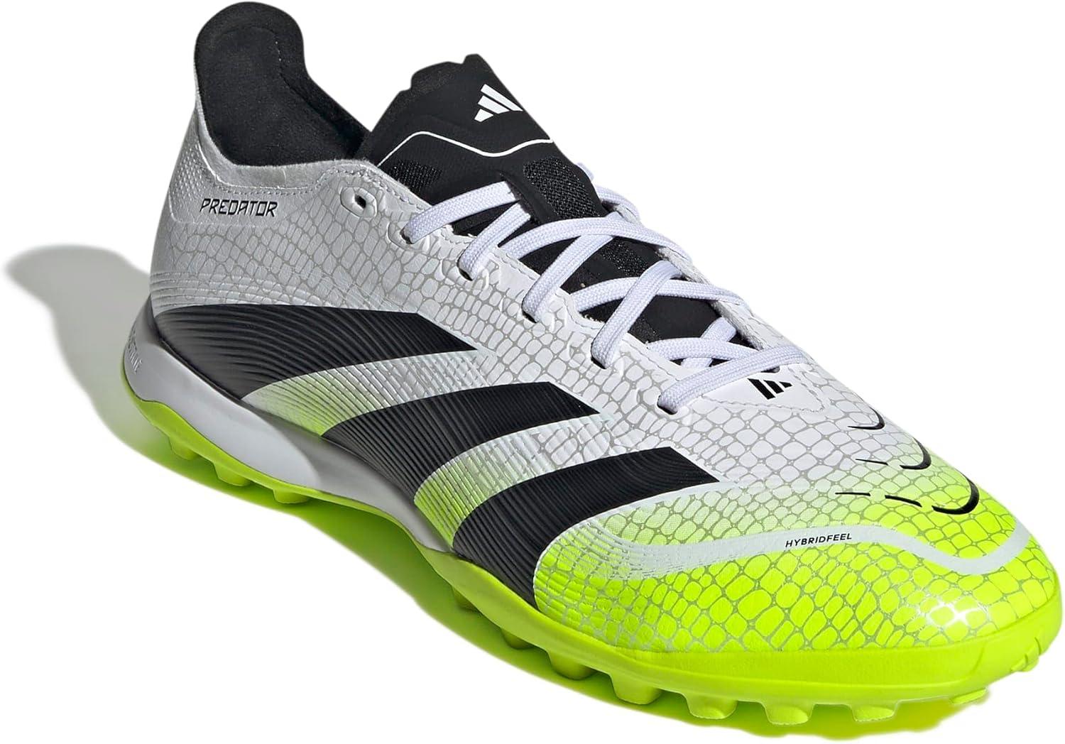 image:imageAdidas Unisex League TurfWhiteBlackLucid Lemon