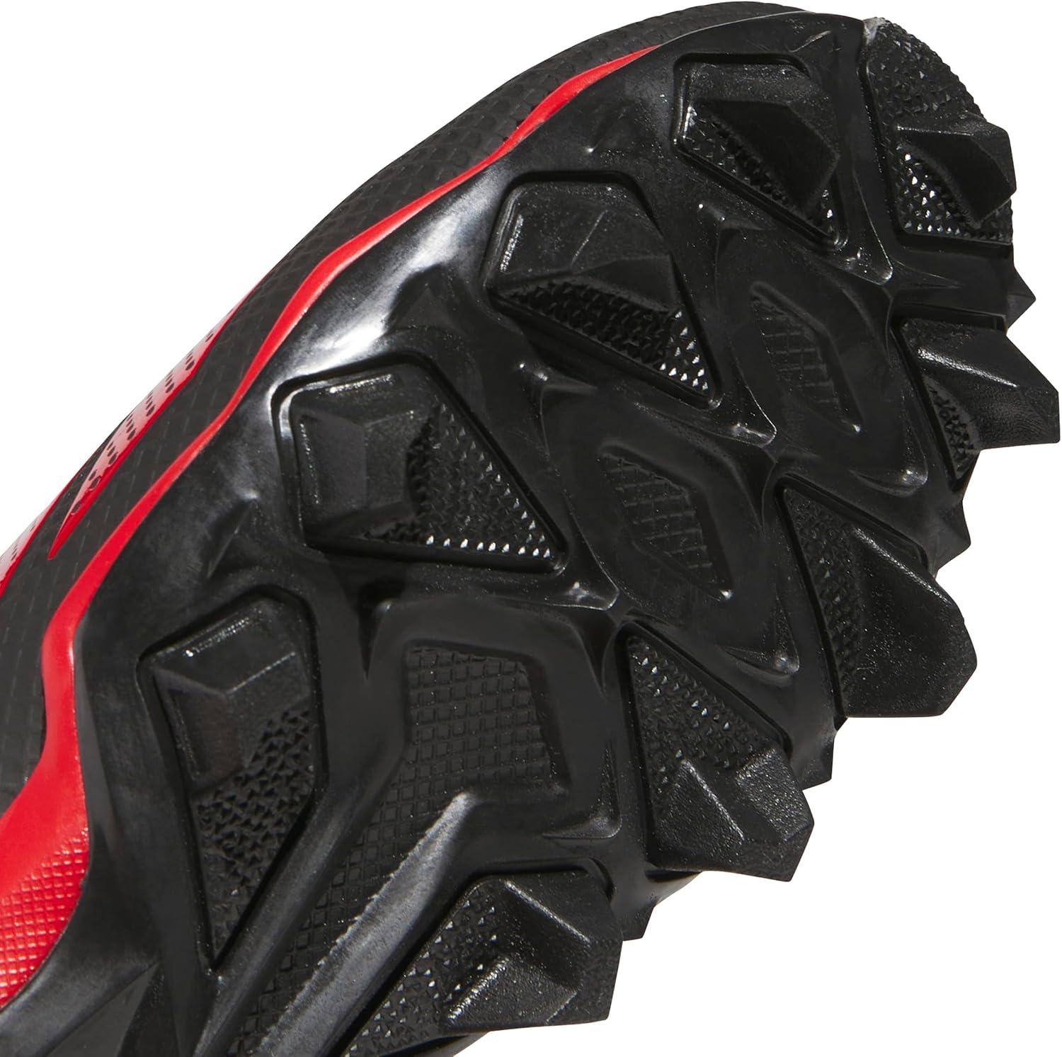 image:imageAdidas UnisexChild Adizero Impact2 II Molded Rubber American FootballBlackTeam Power RedBlack