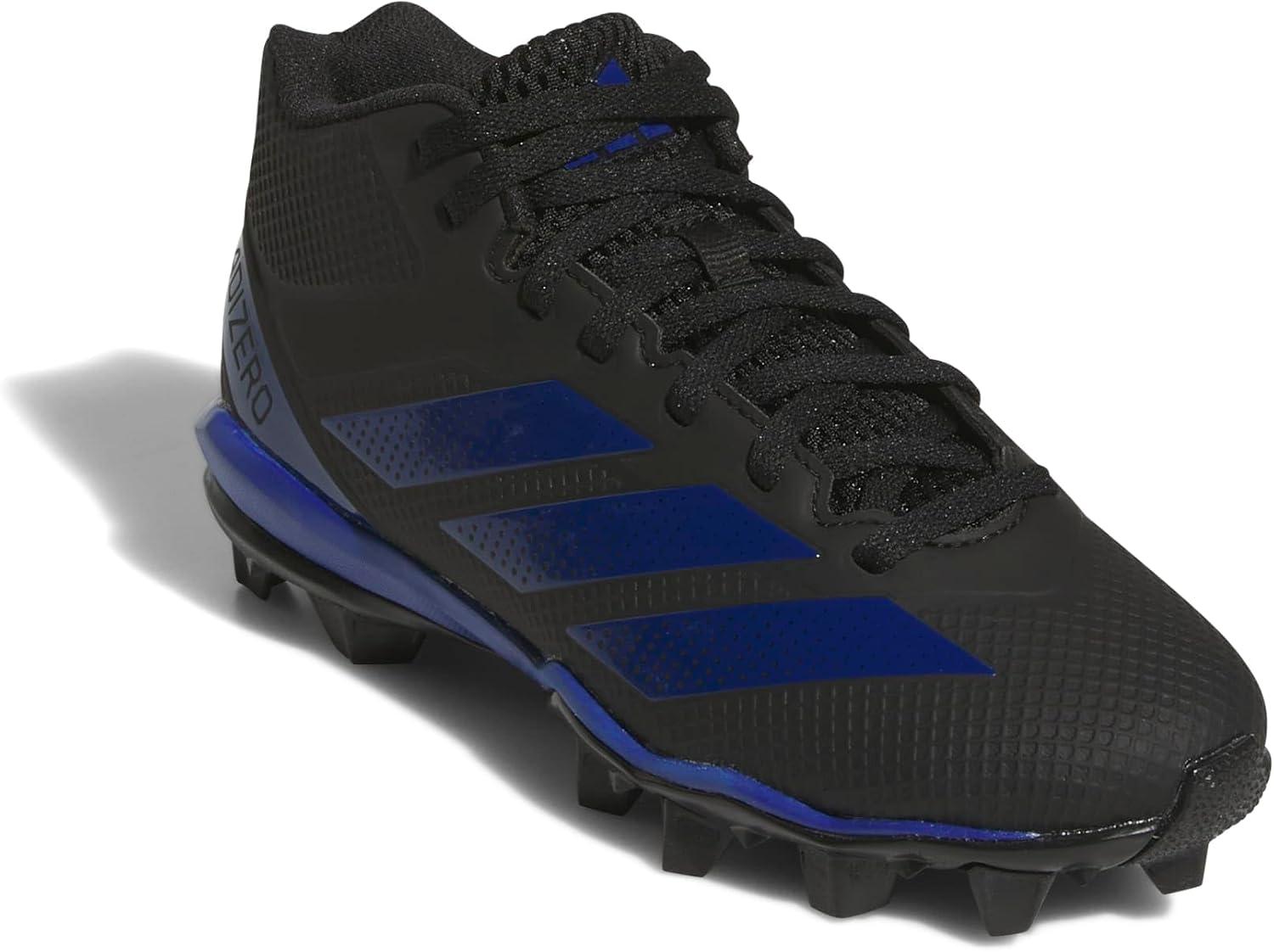 image:imageAdidas UnisexChild Adizero Impact2 II Molded Rubber American FootballBlackTeam Royal BlueBlack
