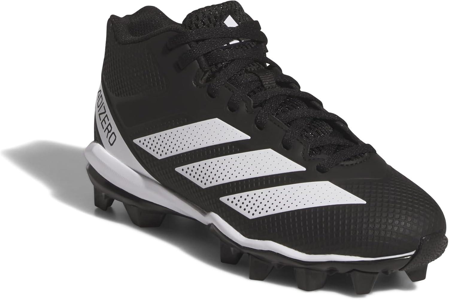 image:imageAdidas UnisexChild Adizero Impact2 II Molded Rubber American FootballBlackWhiteBlack