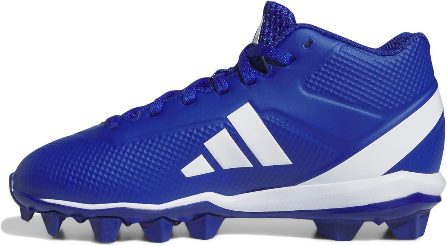 image:imageAdidas UnisexChild Adizero Impact2 II Molded Rubber American FootballTeam Royal BlueWhiteTeam Royal Blue