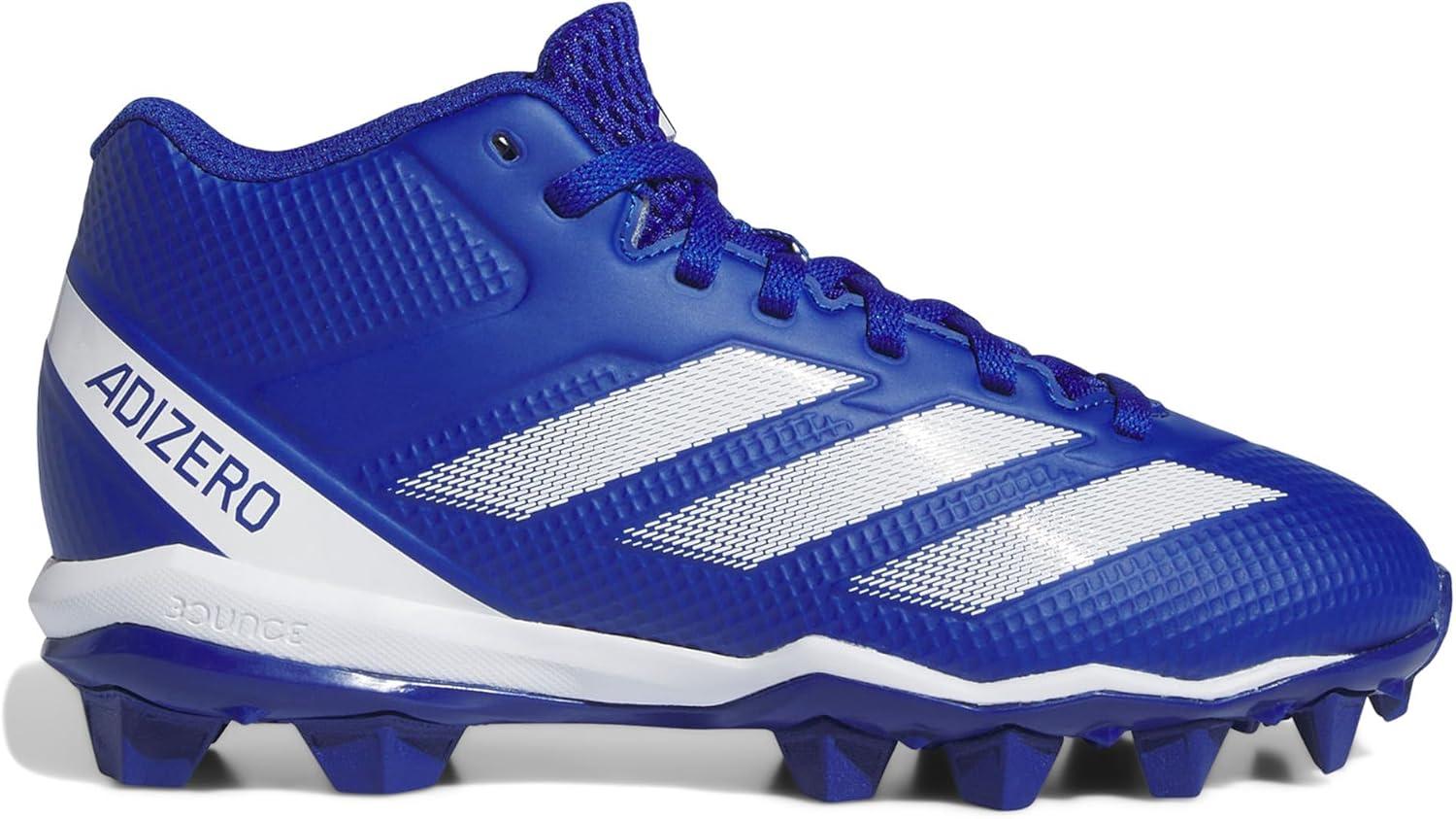 image:imageAdidas UnisexChild Adizero Impact2 II Molded Rubber American FootballTeam Royal BlueWhiteTeam Royal Blue