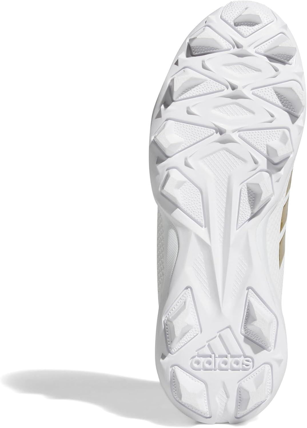 image:imageAdidas UnisexChild Adizero Impact2 II Molded Rubber American FootballWhiteGold MetallicWhite