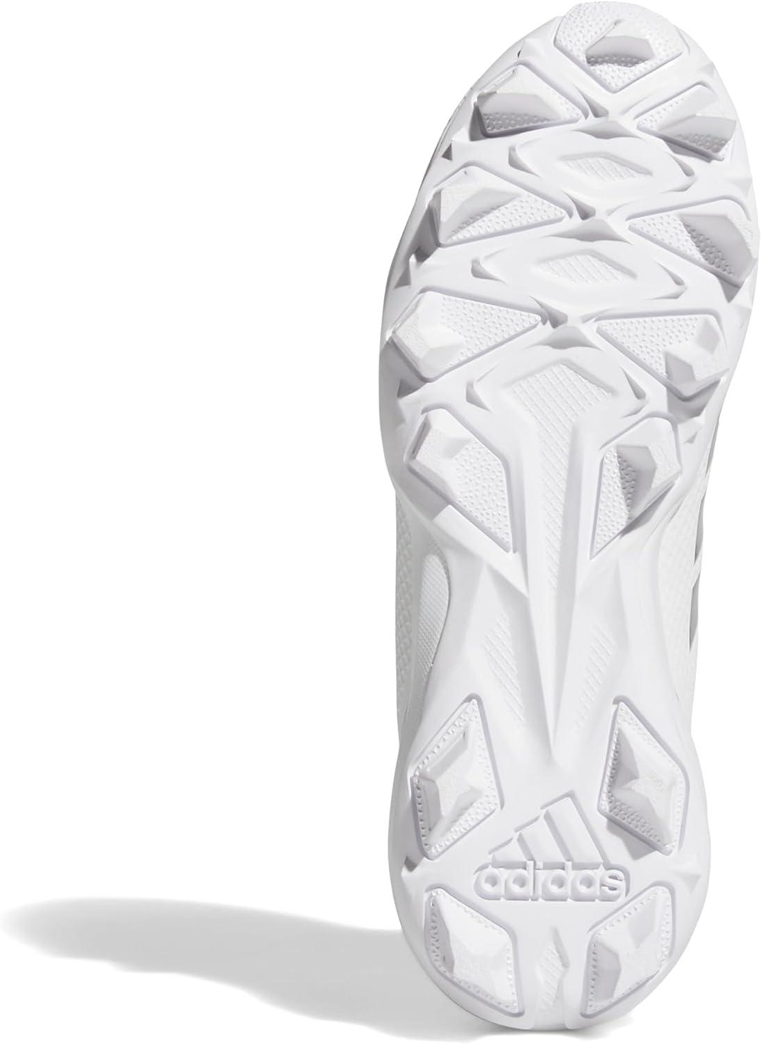 image:imageAdidas UnisexChild Adizero Impact2 II Molded Rubber American FootballWhiteSilver MetallicWhite
