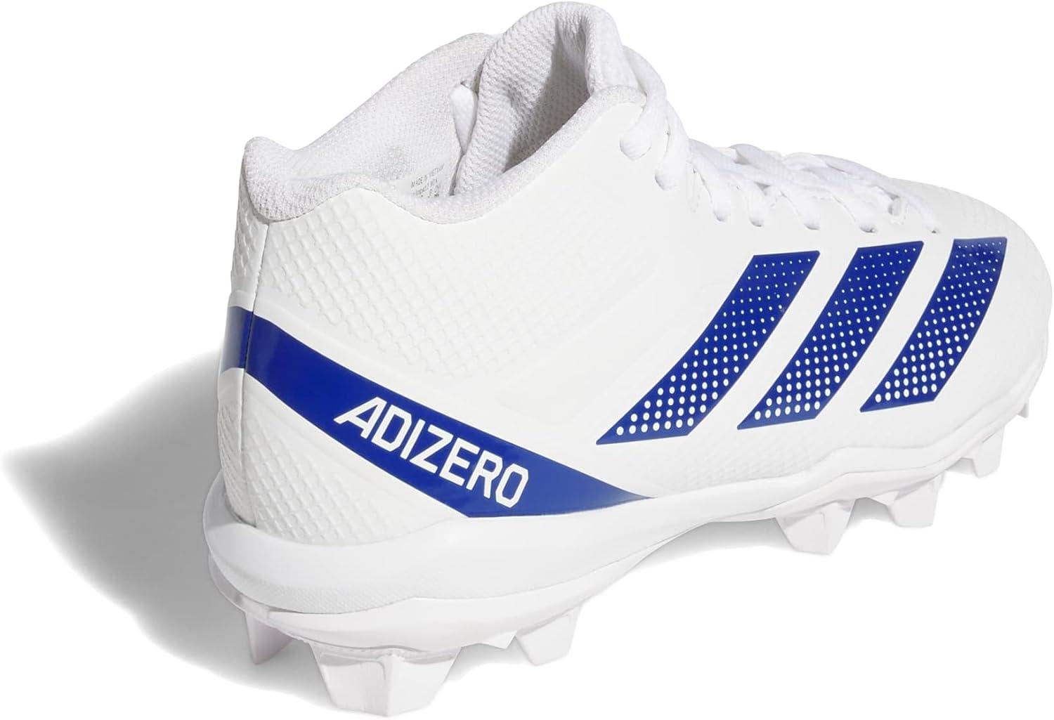 image:imageAdidas UnisexChild Adizero Impact2 II Molded Rubber American FootballWhiteTeam Royal Blue