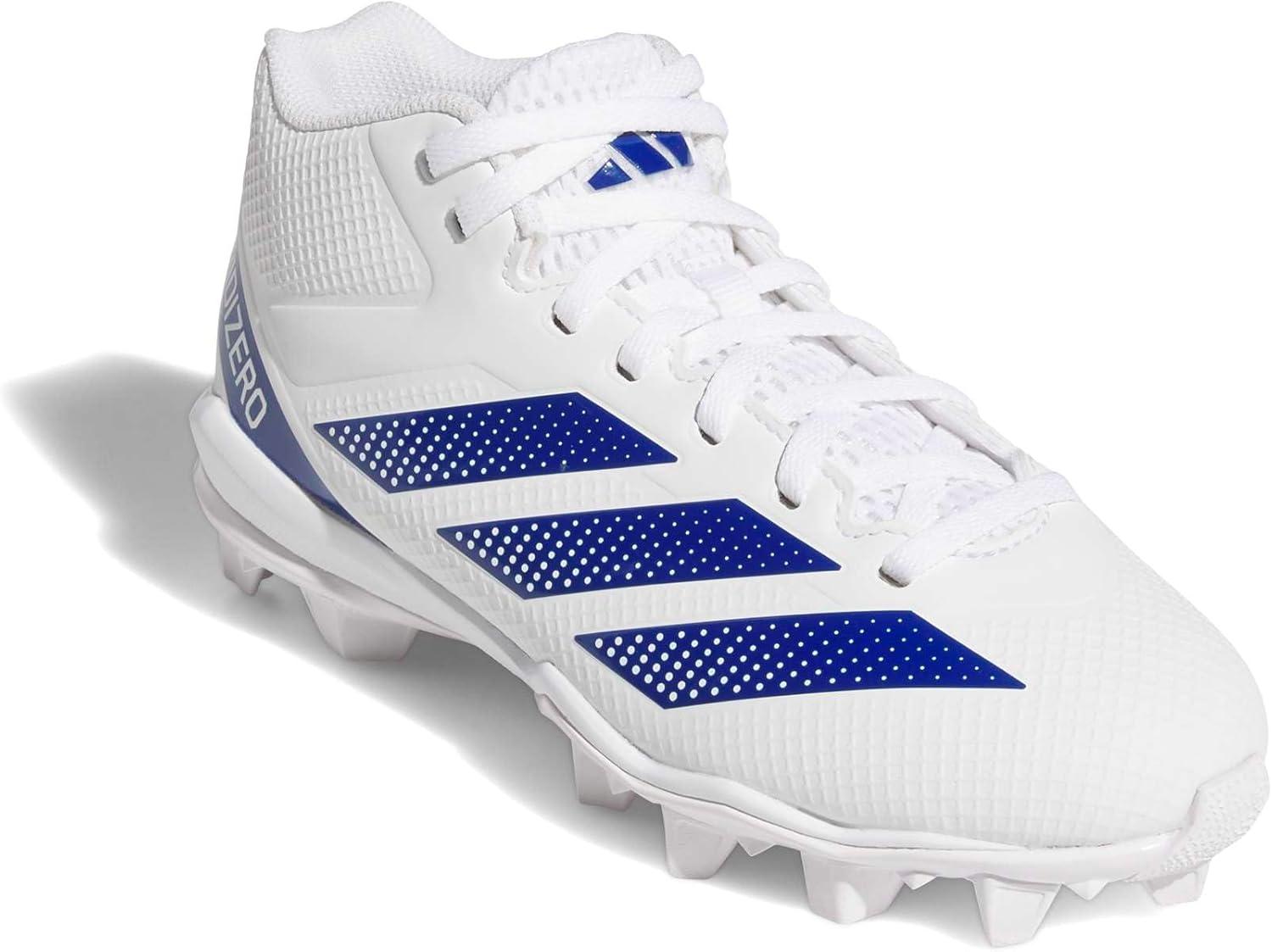 image:imageAdidas UnisexChild Adizero Impact2 II Molded Rubber American FootballWhiteTeam Royal Blue