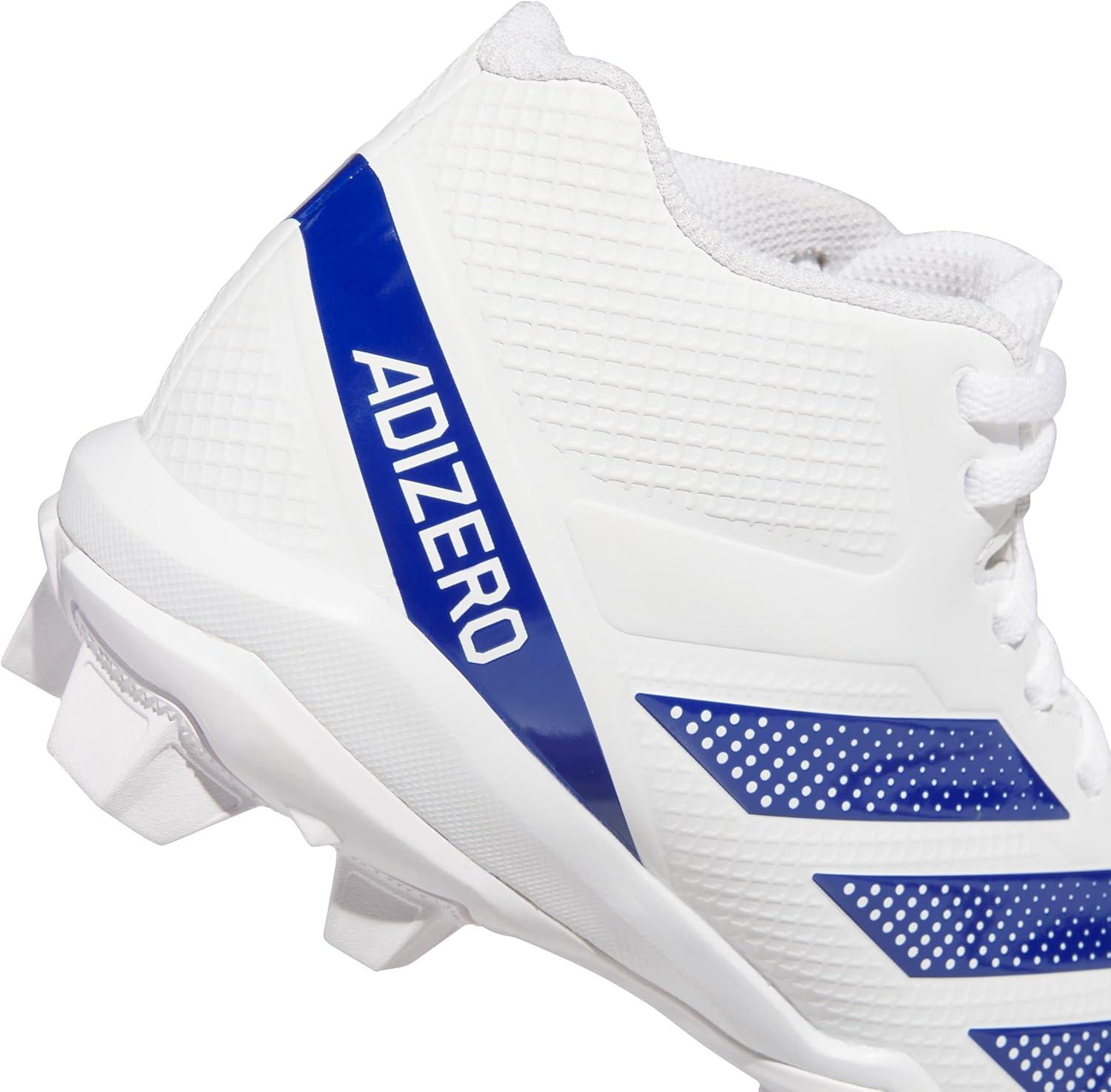 image:imageAdidas UnisexChild Adizero Impact2 II Molded Rubber American FootballWhiteTeam Royal Blue