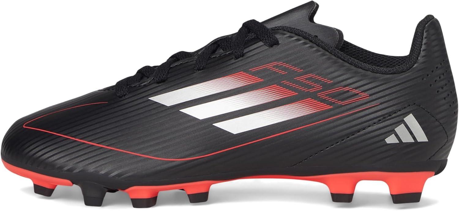 image:imageAdidas UnisexChild F50 Club Firm GroundMulti GroundBlackIron MetallicLucid Red