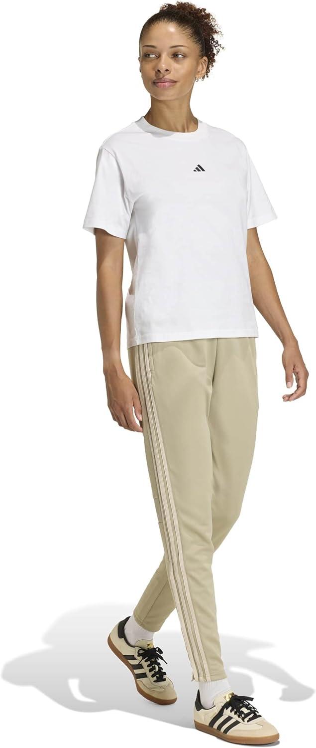 image:imageAdidas Womens Tiro 25 Essentials Training Track PantsWonder CargoCrystal Linen