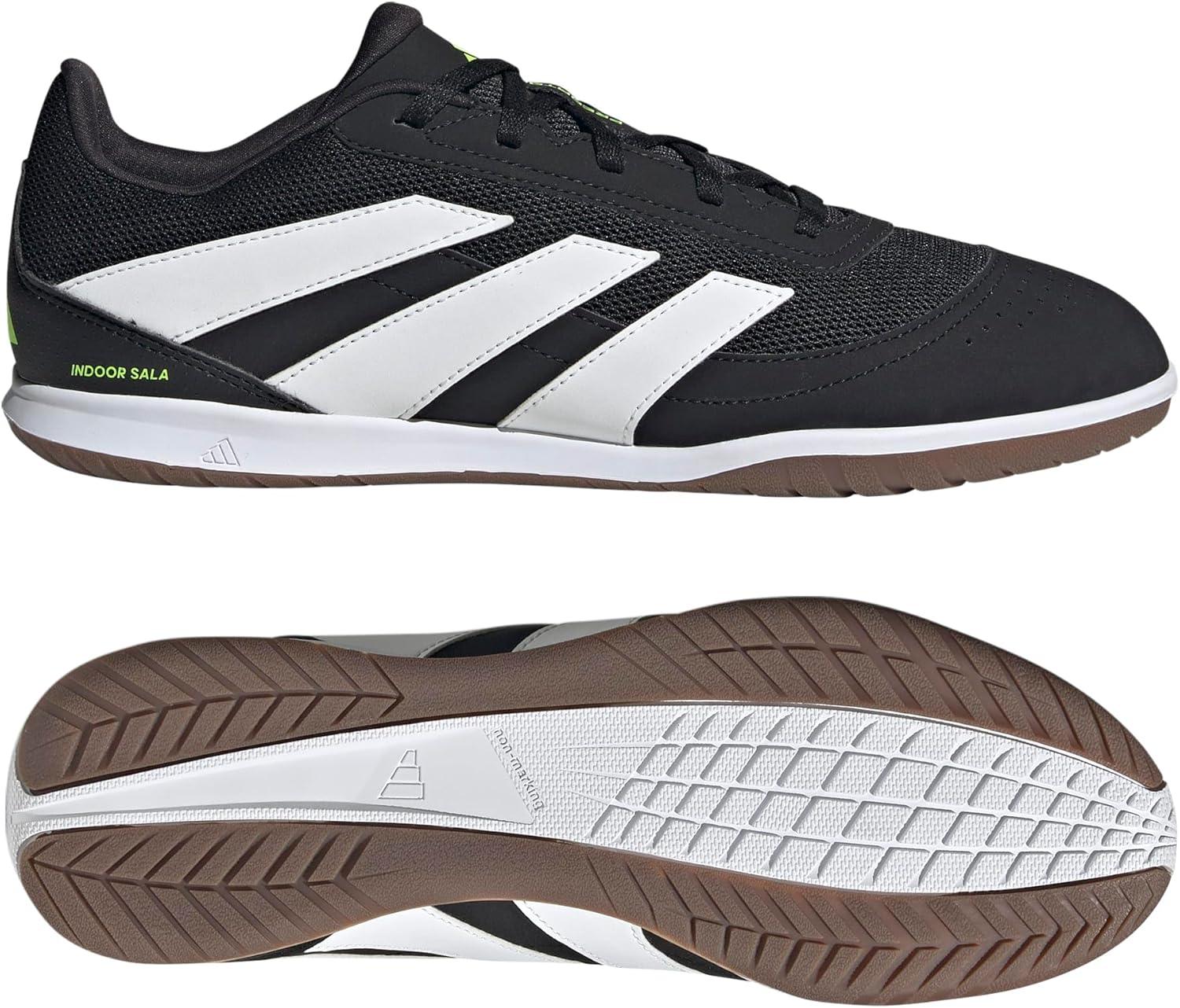 image:imageadidas Club Indoor Sala Soccer Cleats Blue WhiteBlackWhiteLucid Lemon