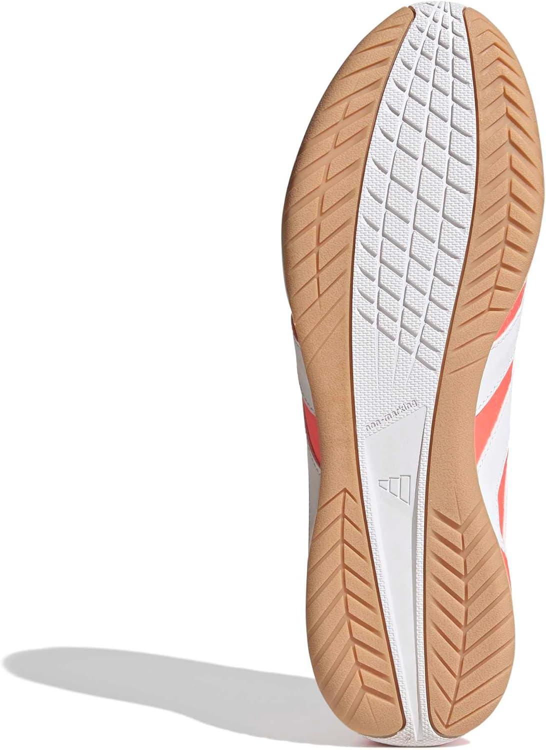 image:imageadidas Club Indoor Sala Soccer Cleats Blue WhiteSignal CoralWhiteBeam Orange
