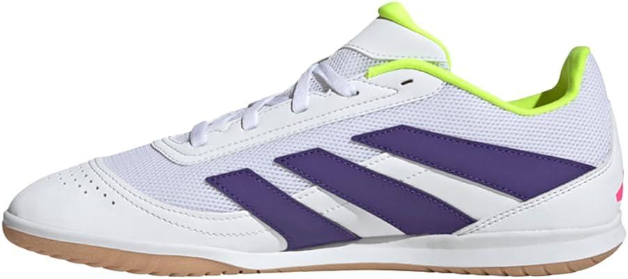 image:imageadidas Club Indoor Sala Soccer Cleats Blue WhiteWhiteCollegiate PurpleLucid Lemon