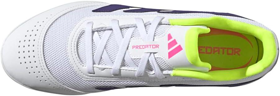 image:imageadidas Club Indoor Sala Soccer Cleats Blue WhiteWhiteCollegiate PurpleLucid Lemon