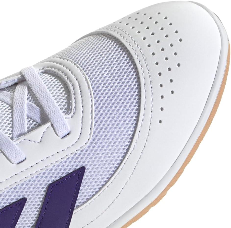 image:imageadidas Club Indoor Sala Soccer Cleats Blue WhiteWhiteCollegiate PurpleLucid Lemon