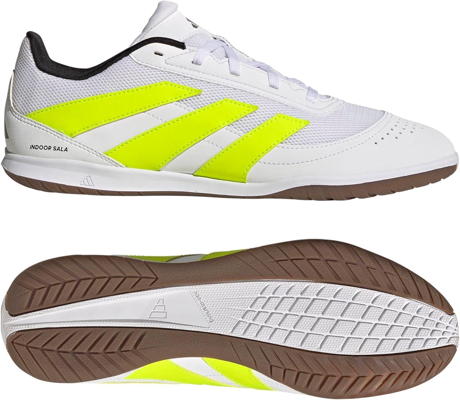 image:imageadidas Club Indoor Sala Soccer Cleats Blue WhiteWhiteLucid LemonBlack