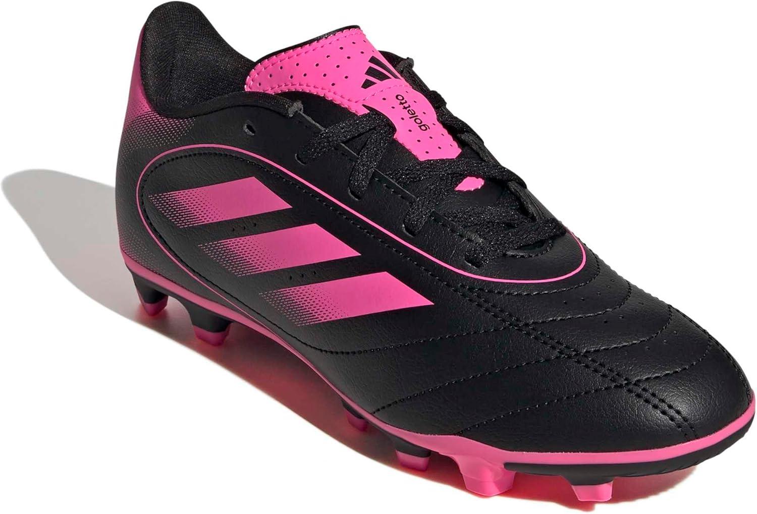image:imageadidas Kids Goletto Ix Firm GroundMulti Ground Soccer CleatBlackLucid PinkBlack