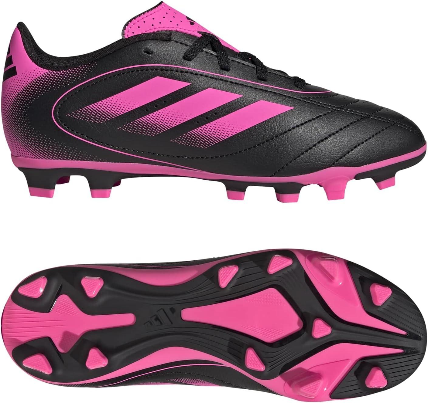 image:imageadidas Kids Goletto Ix Firm GroundMulti Ground Soccer CleatBlackLucid PinkBlack