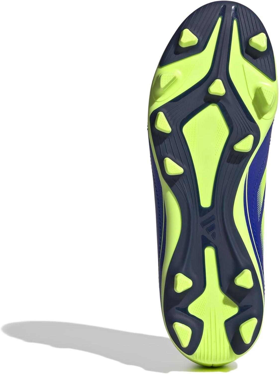 image:imageadidas Kids Goletto Ix Firm GroundMulti Ground Soccer CleatLucid BlueLucid LemonDark Blue