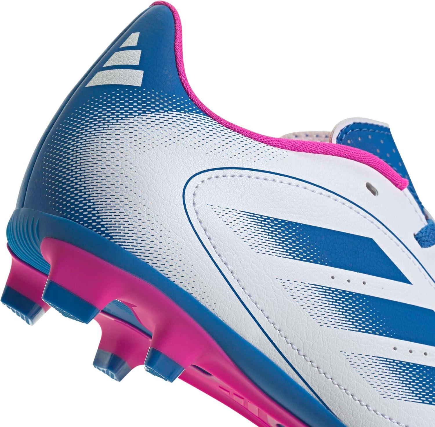 image:imageadidas Kids Goletto Ix Firm GroundMulti Ground Soccer CleatWhiteBright RoyalTeam Shock Pink
