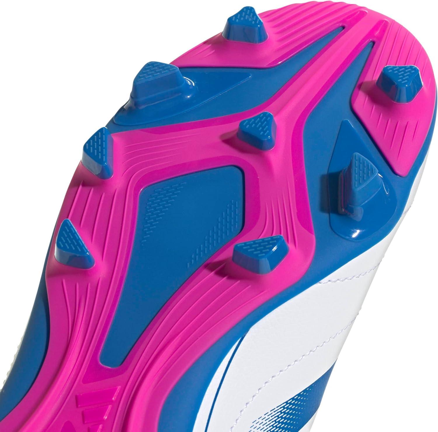 image:imageadidas Kids Goletto Ix Firm GroundMulti Ground Soccer CleatWhiteBright RoyalTeam Shock Pink