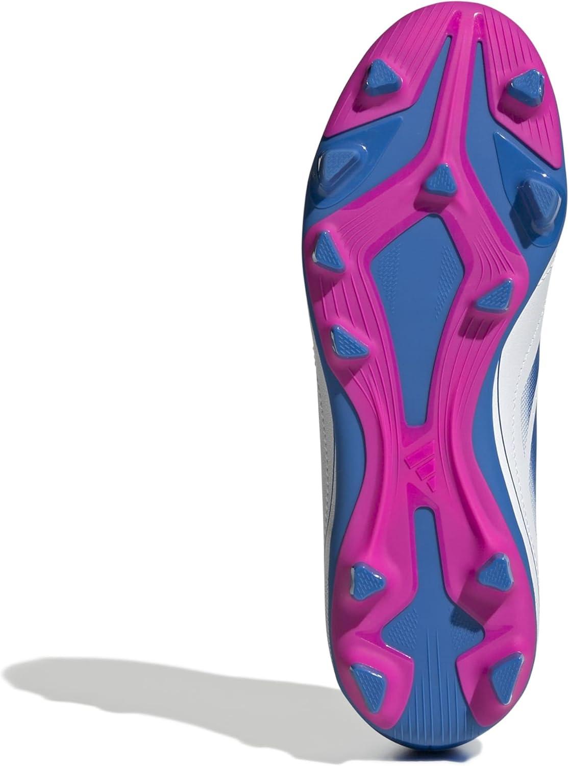 image:imageadidas Kids Goletto Ix Firm GroundMulti Ground Soccer CleatWhiteBright RoyalTeam Shock Pink