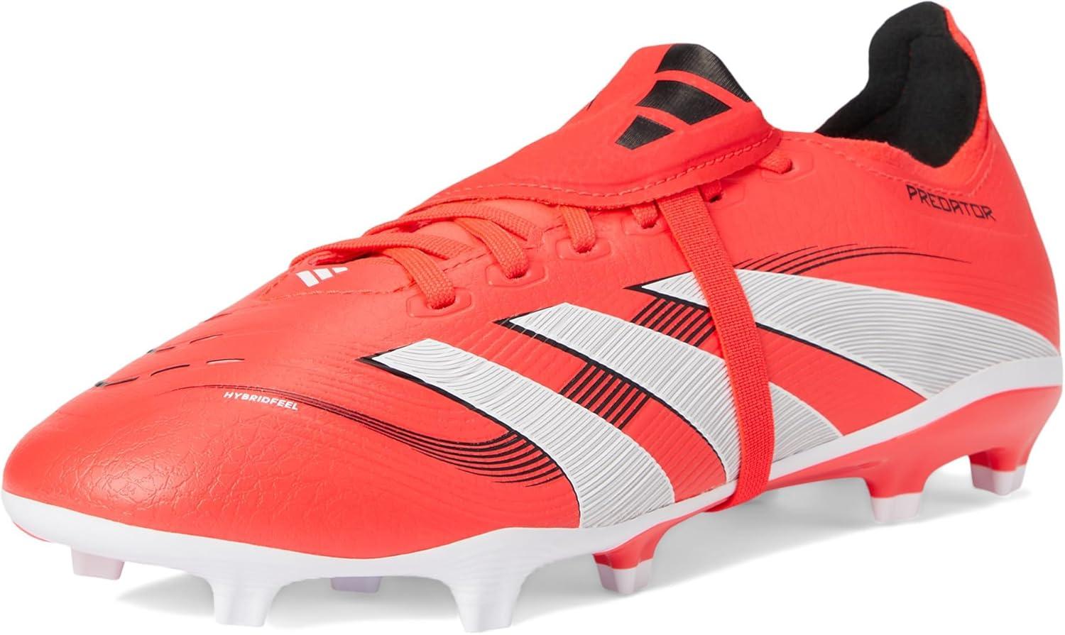 image:imageadidas League FoldOver Tongue Firm GroundMulti Ground Soccer Cleats RedLucid RedWhiteBlack