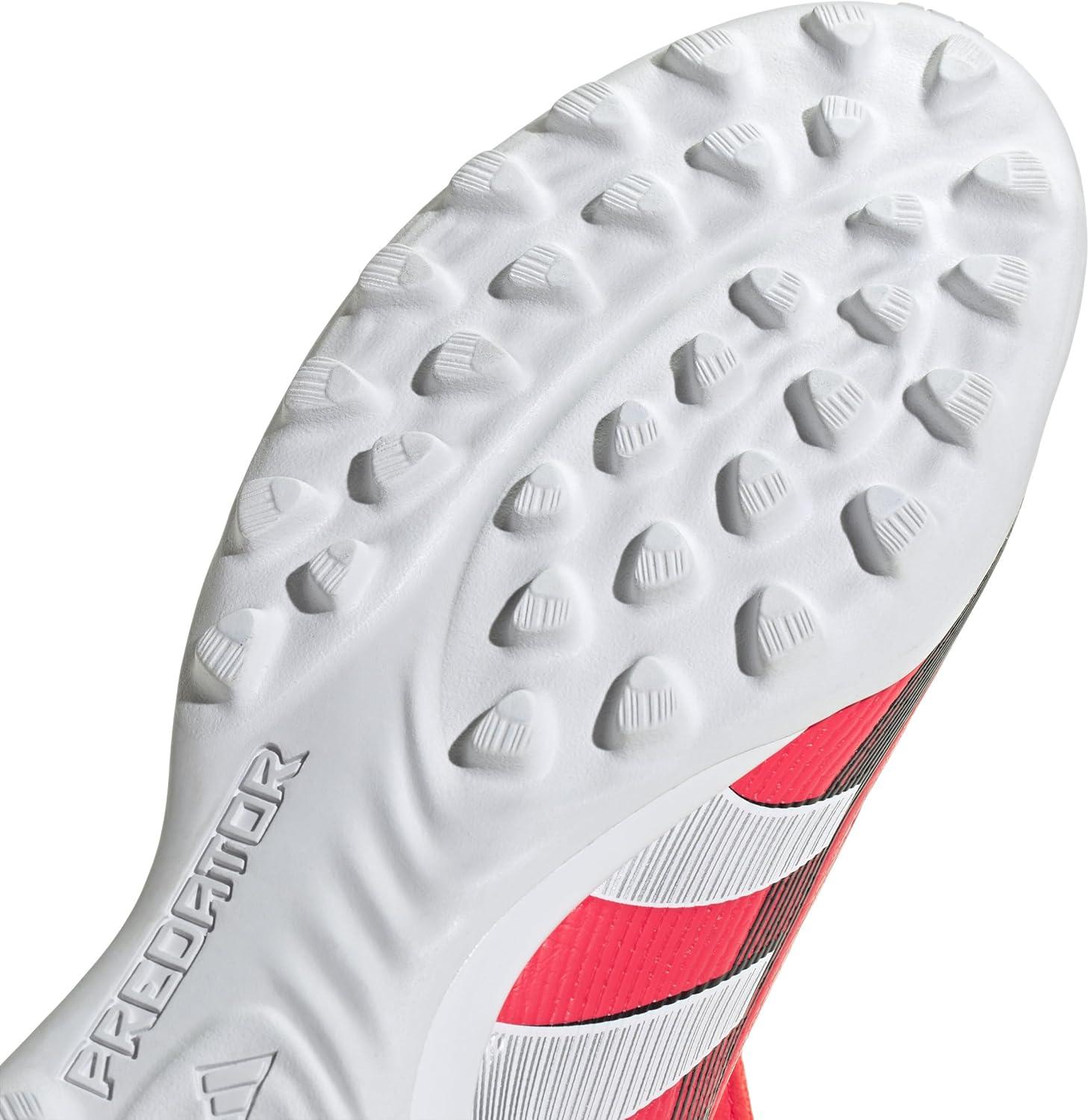 image:imageadidas League FoldOver Tongue Turf Soccer Cleats Black White YellowLucid Red Ftwr White Core Black