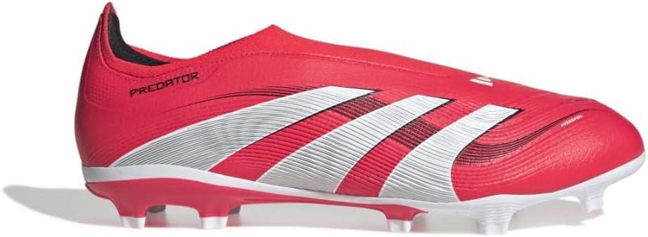 image:imageadidas League Laceless Firm GroundMulti Ground Soccer Cleats BlackLucid RedWhiteBlack
