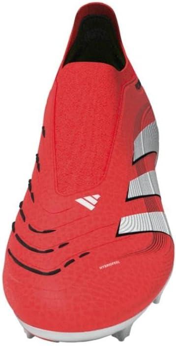 image:imageadidas League Laceless Firm GroundMulti Ground Soccer Cleats BlackLucid RedWhiteBlack