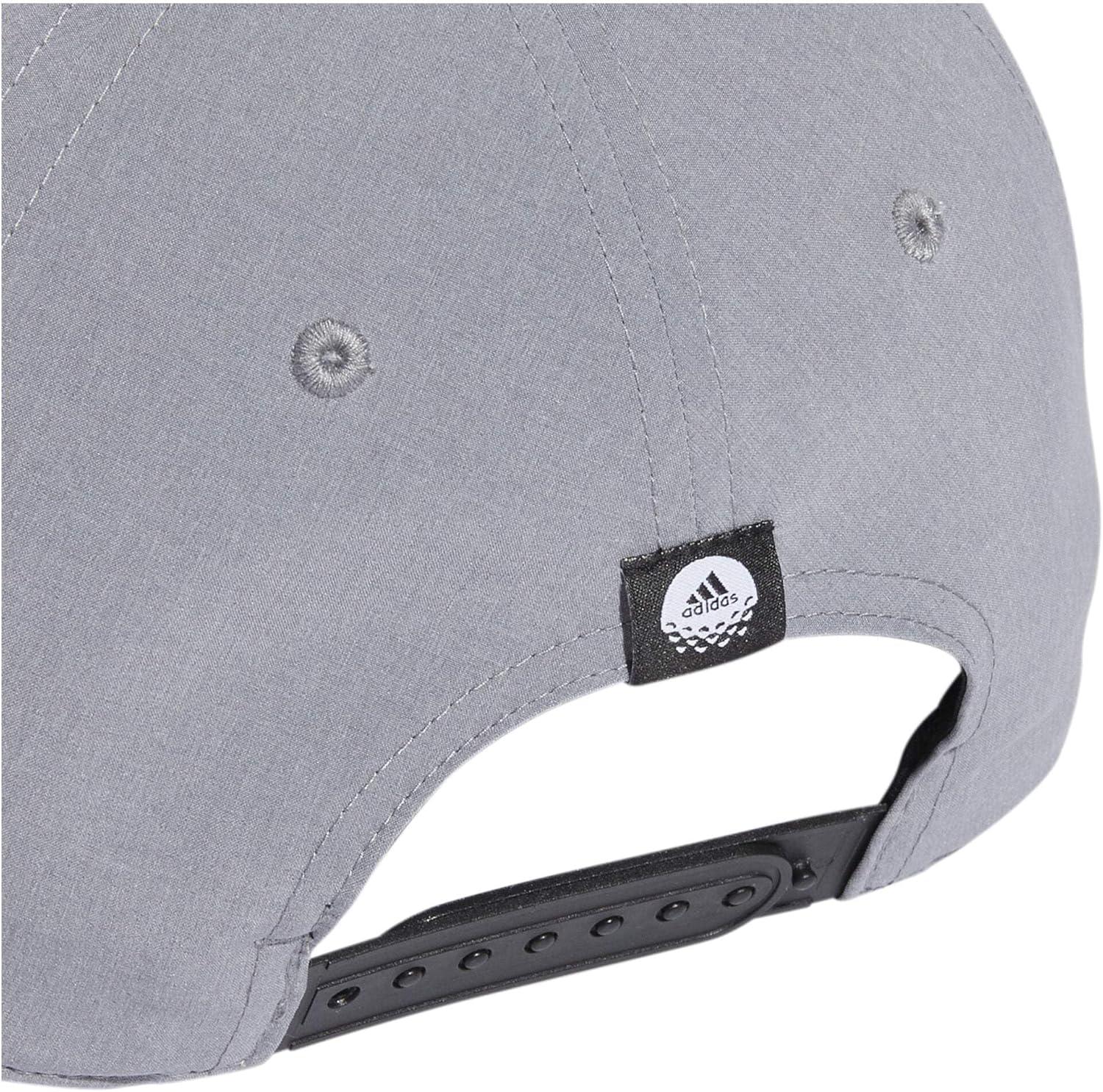 image:imageadidas Mens Heathered Badge of Sport Golf HatBlack Melange