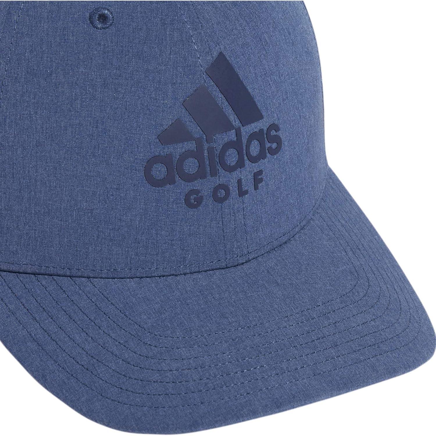 image:imageadidas Mens Heathered Badge of Sport Golf HatBlack Melange