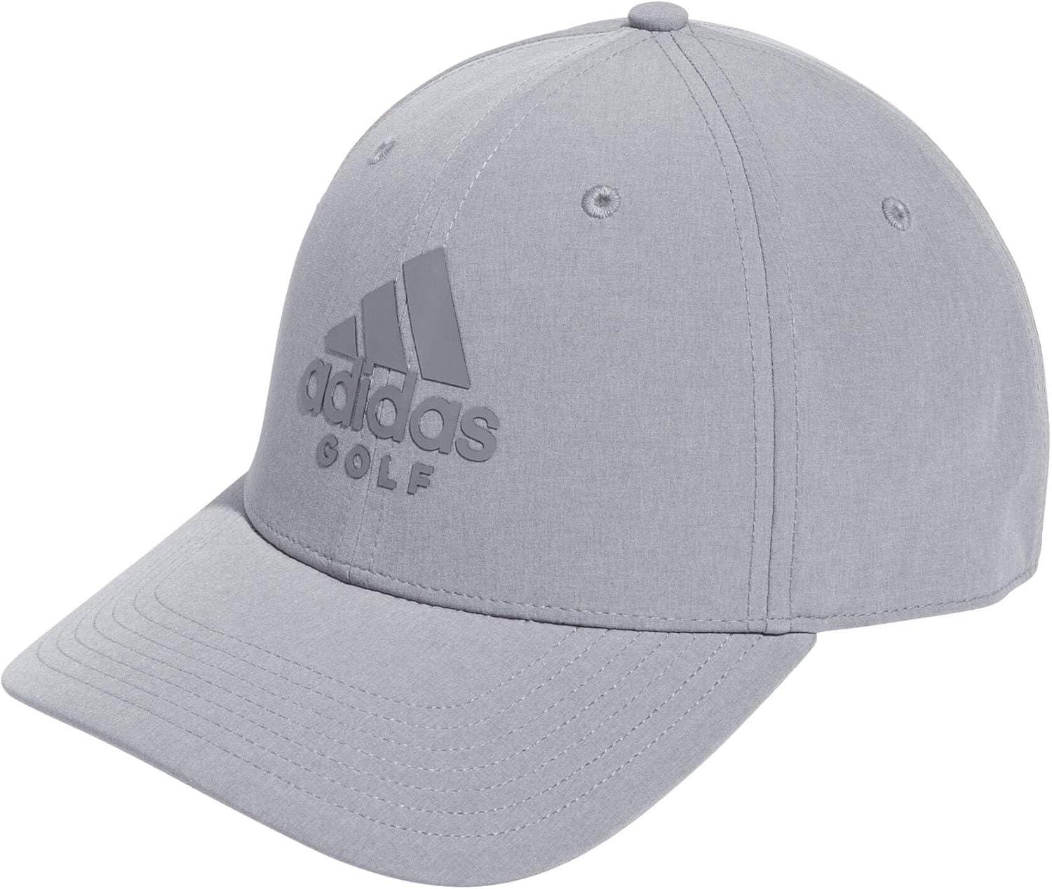 image:imageadidas Mens Heathered Badge of Sport Golf HatCrew Navy Melange