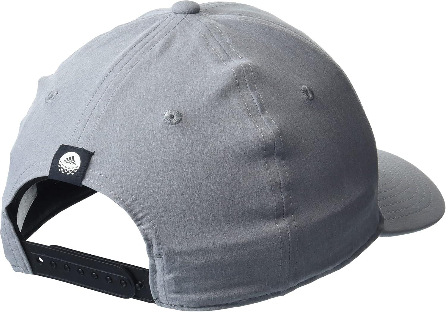 image:imageadidas Mens Heathered Badge of Sport Golf HatGrey Melange