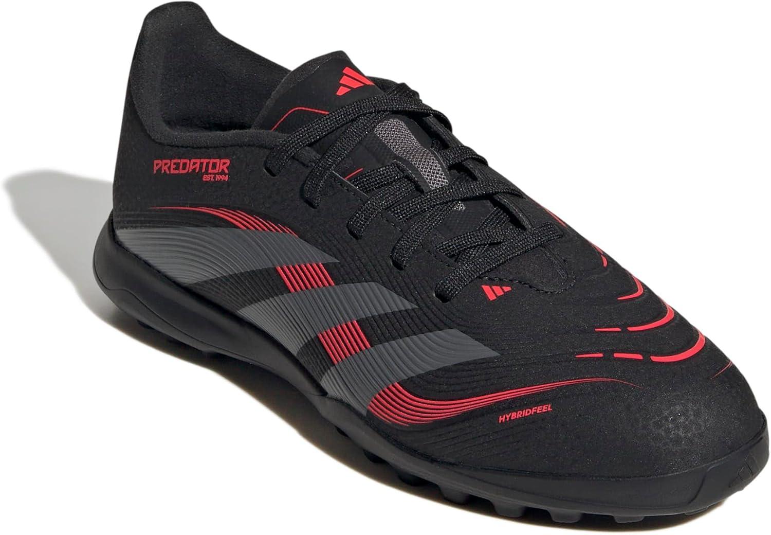 image:imageadidas Originals Boys League Predator Turf ShoesBlackGreyLucid Red