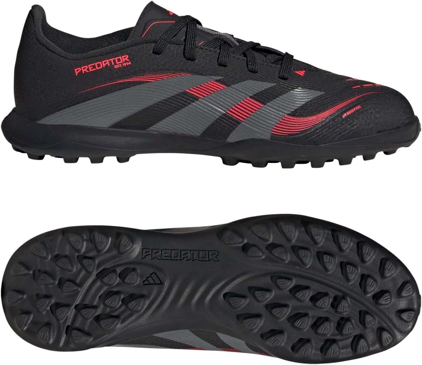 image:imageadidas Originals Boys League Predator Turf ShoesBlackGreyLucid Red