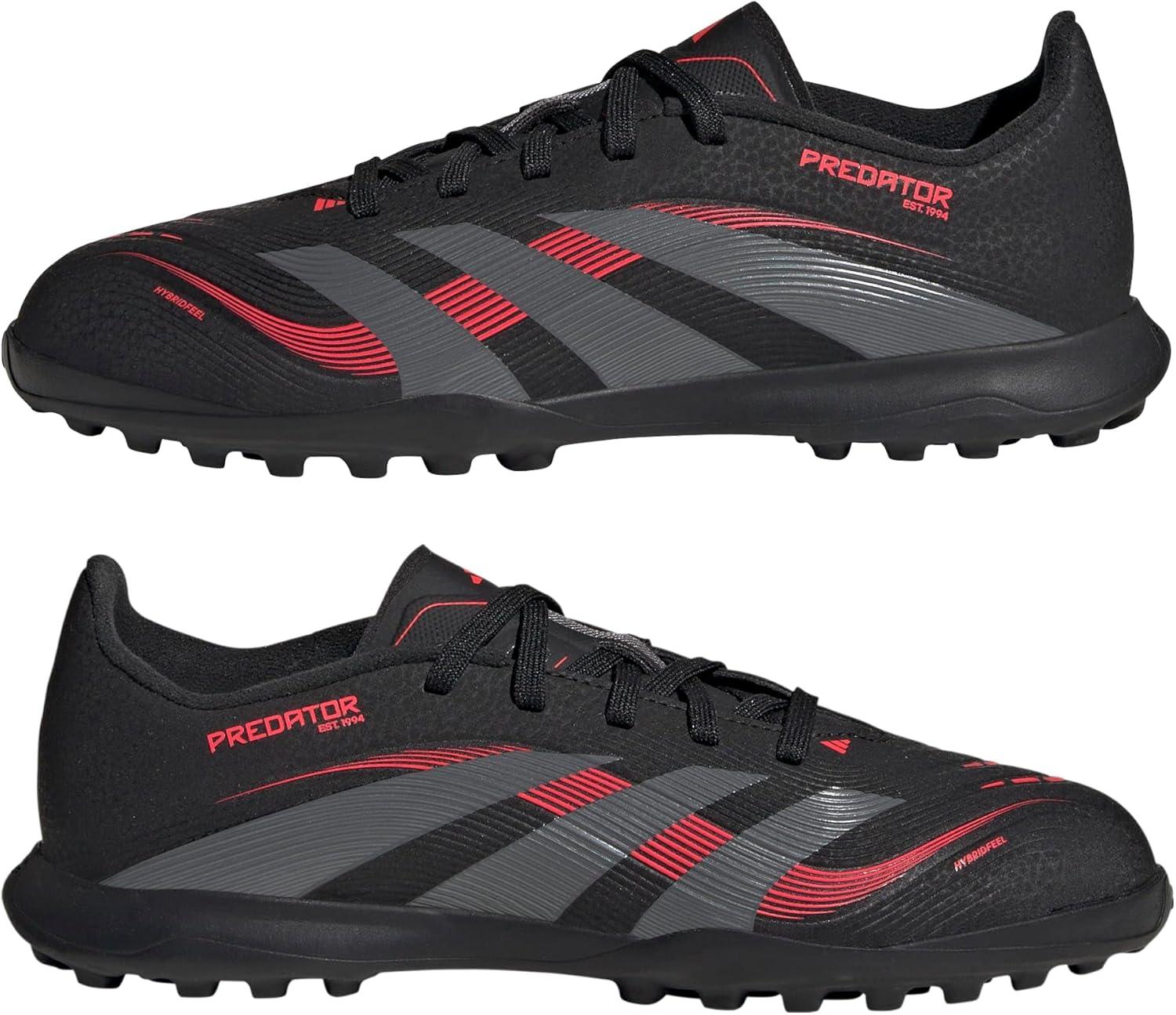 image:imageadidas Originals Boys League Predator Turf ShoesBlackGreyLucid Red