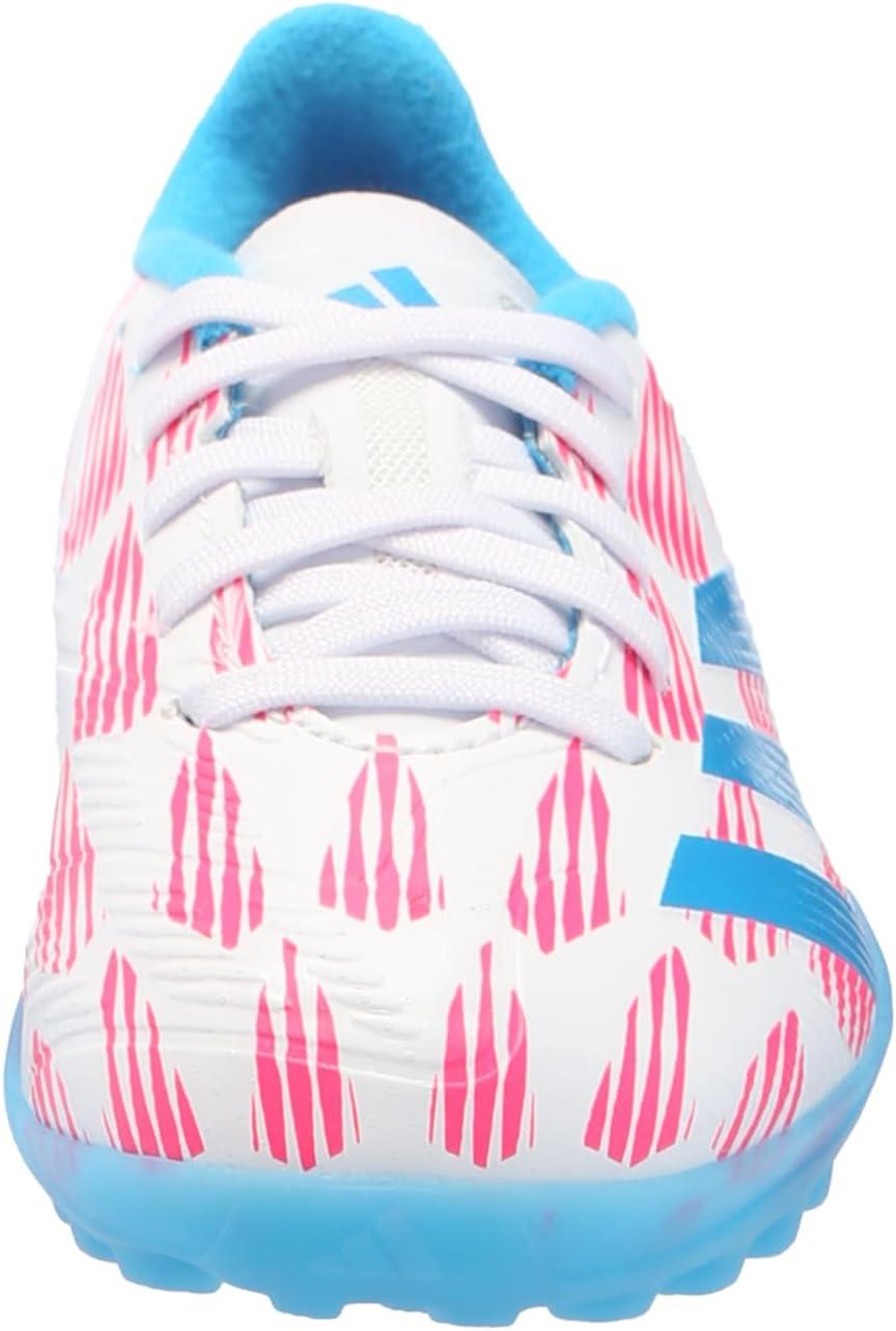 image:imageadidas Originals Boys League Predator Turf ShoesWhiteSolar BlueSolar Pink