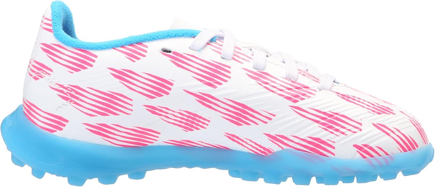 image:imageadidas Originals Boys League Predator Turf ShoesWhiteSolar BlueSolar Pink