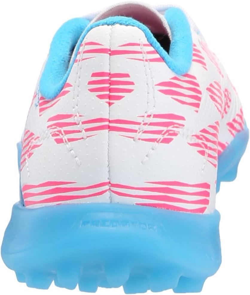 image:imageadidas Originals Boys League Predator Turf ShoesWhiteSolar BlueSolar Pink