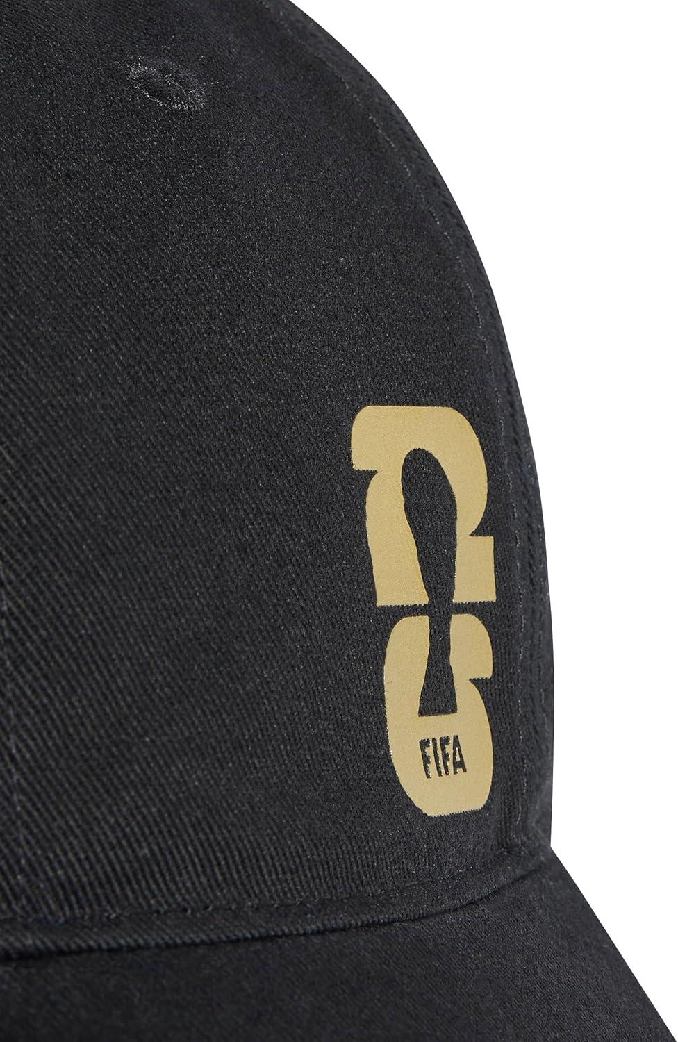 image:imageadidas UnisexAdult FIFA World Cup 26 Official Emblem CapBlackDark Football Gold