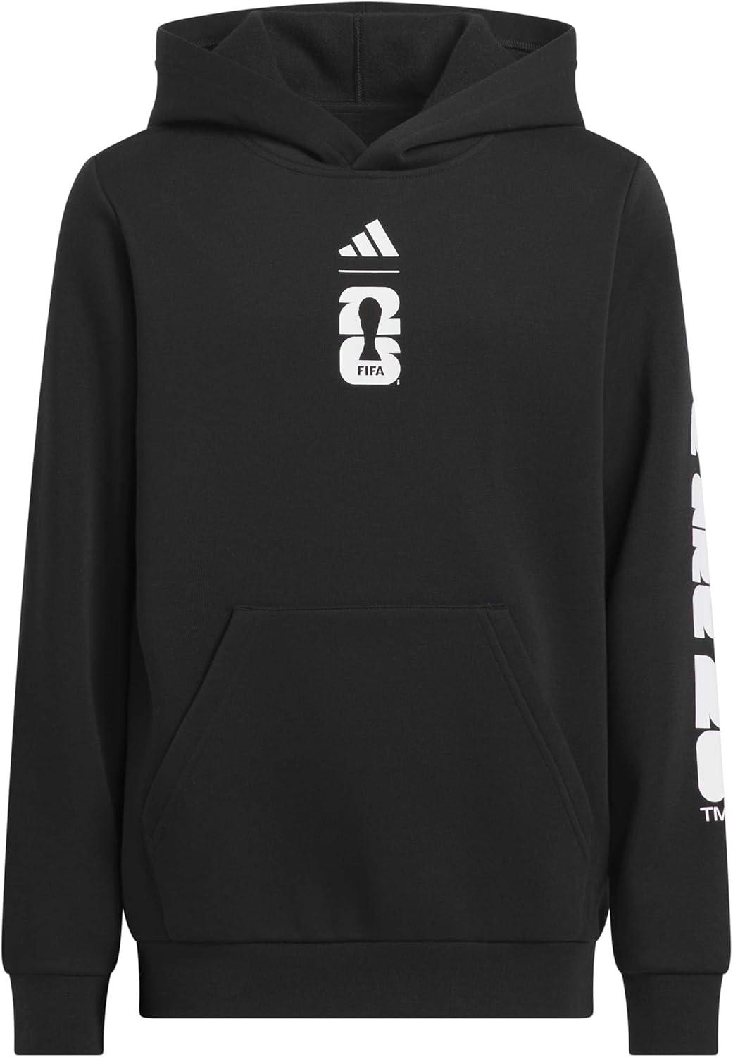 image:imageadidas boys Fifa World Cup 26 Match Ball Graphic HoodieBlack