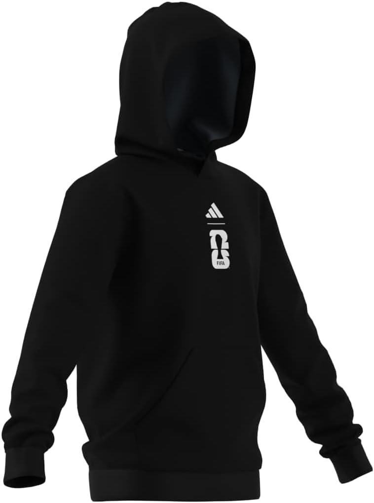 image:imageadidas boys Fifa World Cup 26 Match Ball Graphic HoodieBlack