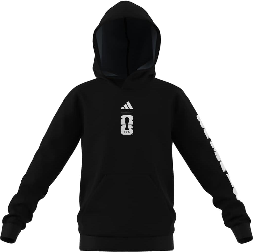 image:imageadidas boys Fifa World Cup 26 Match Ball Graphic HoodieBlack